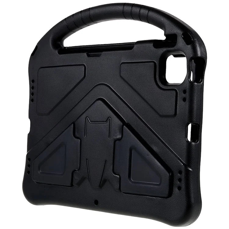 For iPad Air 11 (2024) Case Kids EVA Shockproof Tablet Cover with Kickstand Handle