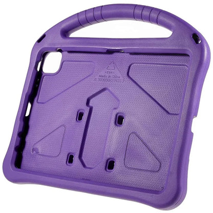 For iPad Air 11 (2024) Case Kids EVA Shockproof Tablet Cover with Kickstand Handle