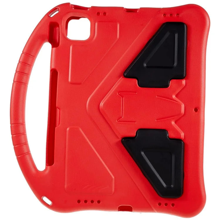 For iPad Air 11 (2024) Case Kids EVA Shockproof Tablet Cover with Kickstand Handle