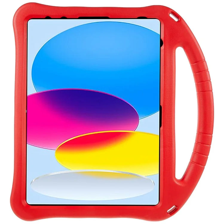 For iPad Air 11 (2024) Case Kids EVA Shockproof Tablet Cover with Kickstand Handle