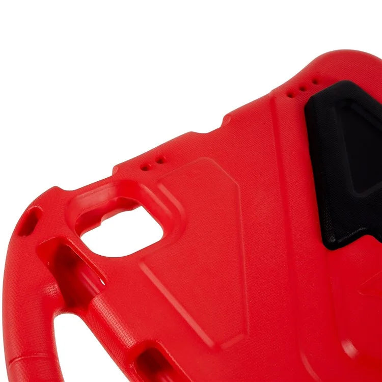 For iPad Air 11 (2024) Case Kids EVA Shockproof Tablet Cover with Kickstand Handle
