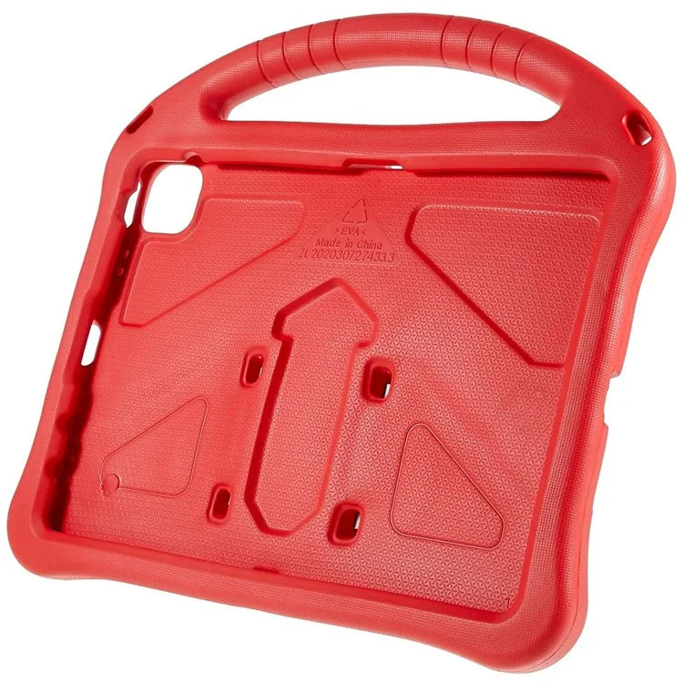 For iPad Air 11 (2024) Case Kids EVA Shockproof Tablet Cover with Kickstand Handle