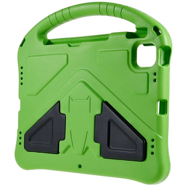 For iPad Air 11 (2024) Case Kids EVA Shockproof Tablet Cover with Kickstand Handle