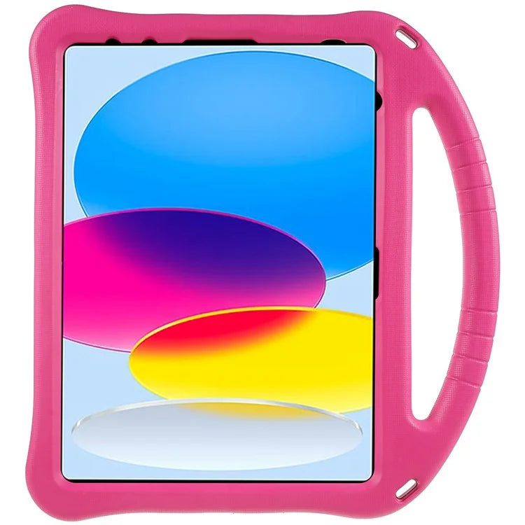 For iPad Air 11 (2024) Case Kids EVA Shockproof Tablet Cover with Kickstand Handle