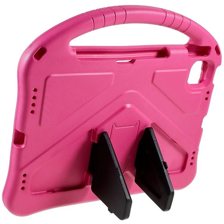 For iPad Air 11 (2024) Case Kids EVA Shockproof Tablet Cover with Kickstand Handle