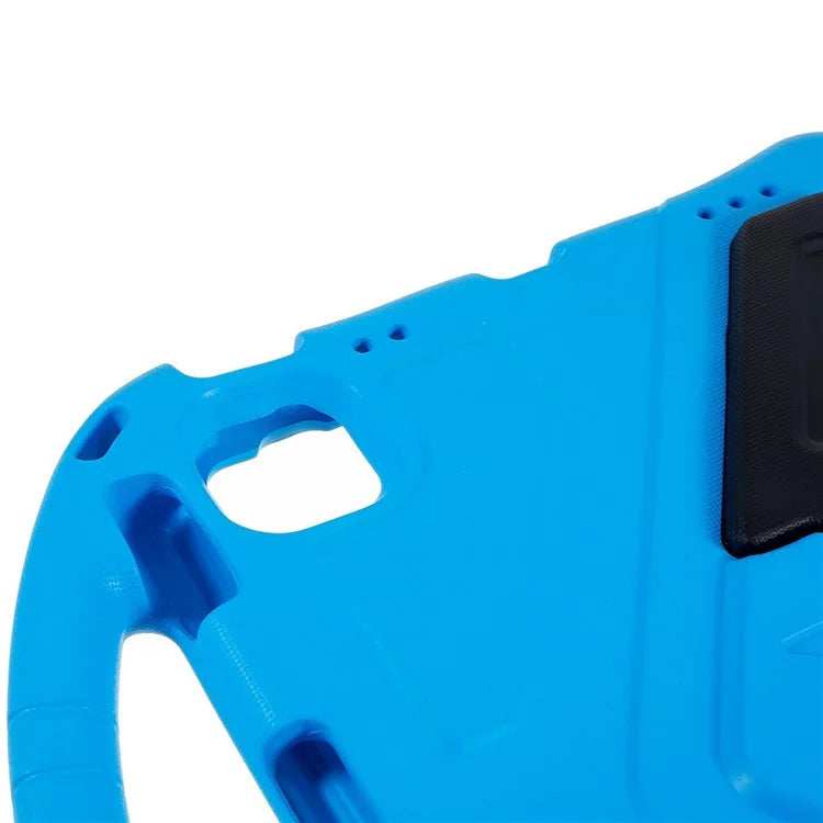 For iPad Air 11 (2024) Case Kids EVA Shockproof Tablet Cover with Kickstand Handle