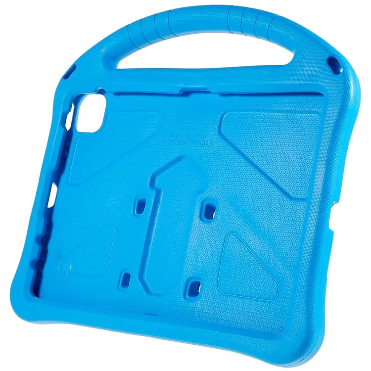 For iPad Air 11 (2024) Case Kids EVA Shockproof Tablet Cover with Kickstand Handle