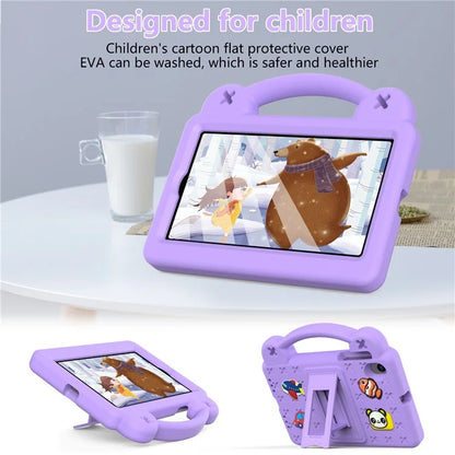 For Walmart Onn 7" Tablet Gen 4 (2024) Case Cartoon Patterns EVA Tablet Cover with Kickstand