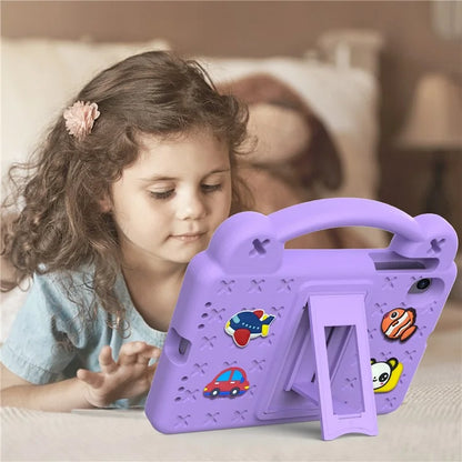 For Walmart Onn 7" Tablet Gen 4 (2024) Case Cartoon Patterns EVA Tablet Cover with Kickstand