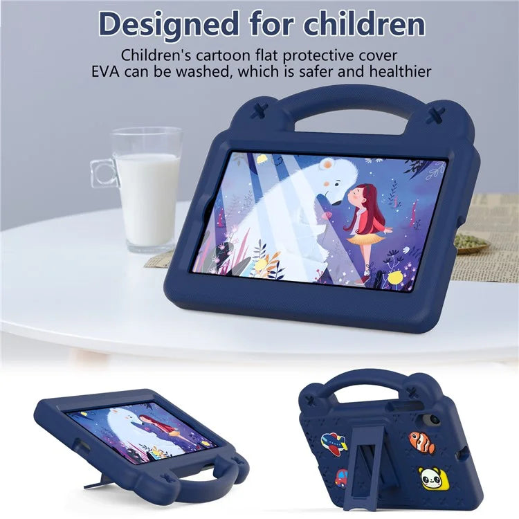 For Walmart Onn 7" Tablet Gen 4 (2024) Case Cartoon Patterns EVA Tablet Cover with Kickstand
