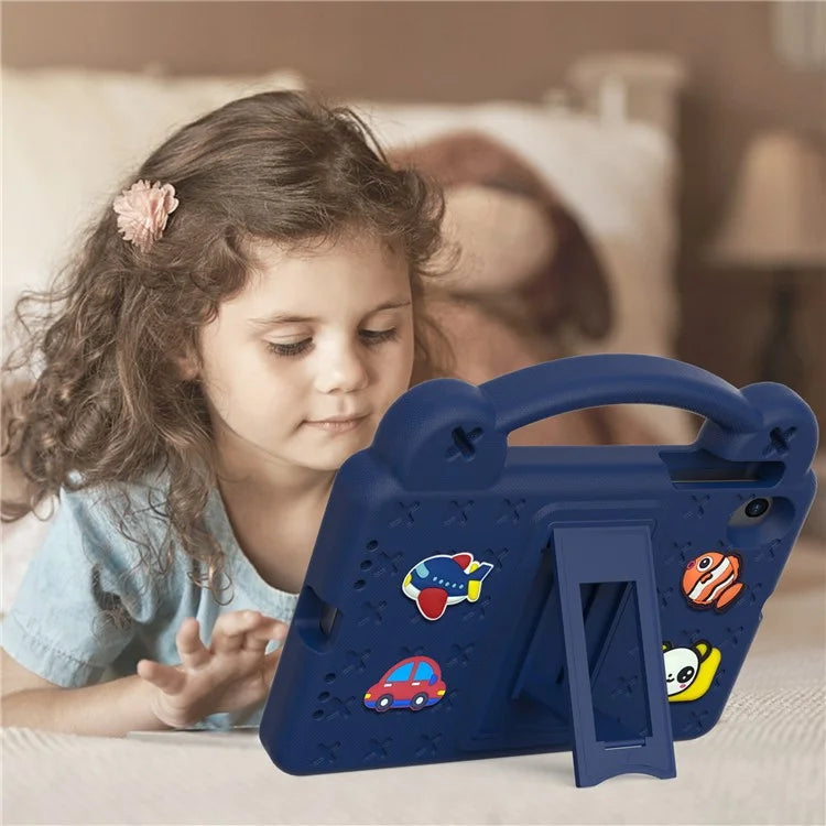 For Walmart Onn 7" Tablet Gen 4 (2024) Case Cartoon Patterns EVA Tablet Cover with Kickstand