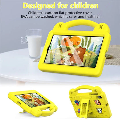For Walmart Onn 7" Tablet Gen 4 (2024) Case Cartoon Patterns EVA Tablet Cover with Kickstand