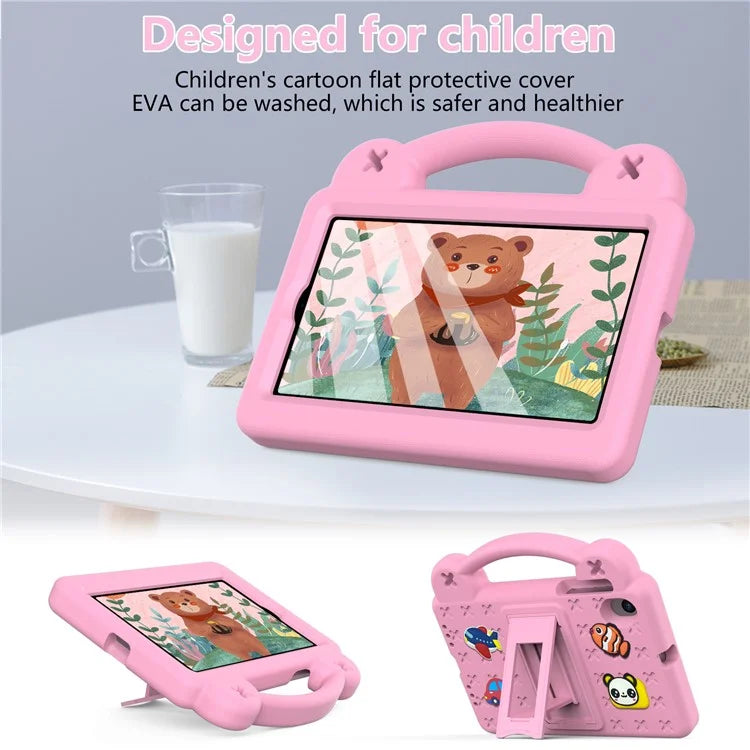 For Walmart Onn 7" Tablet Gen 4 (2024) Case Cartoon Patterns EVA Tablet Cover with Kickstand