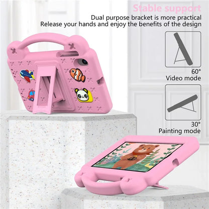 For Walmart Onn 7" Tablet Gen 4 (2024) Case Cartoon Patterns EVA Tablet Cover with Kickstand