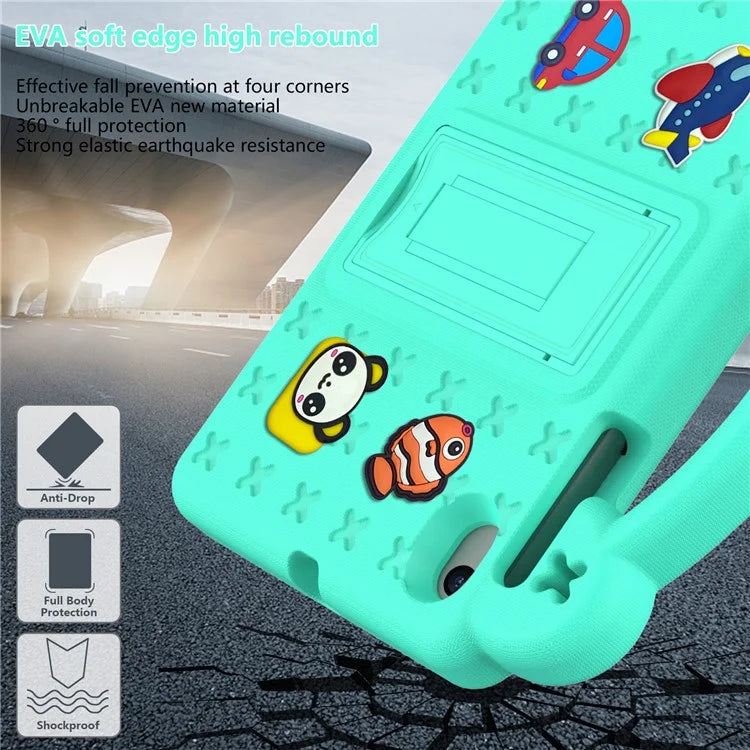 For Walmart Onn 7" Tablet Gen 4 (2024) Case Cartoon Patterns EVA Tablet Cover with Kickstand