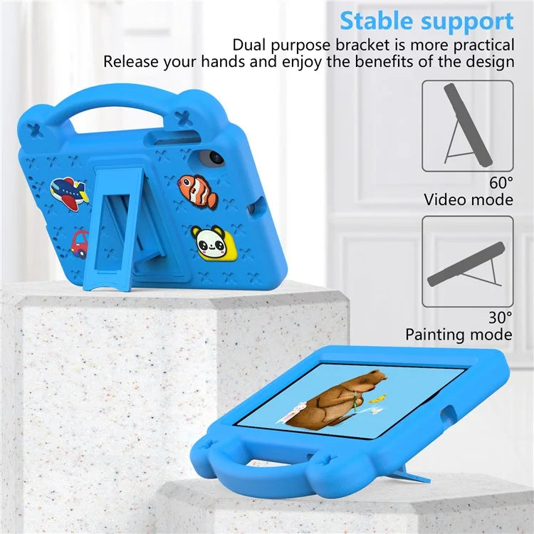 For Walmart Onn 7" Tablet Gen 4 (2024) Case Cartoon Patterns EVA Tablet Cover with Kickstand
