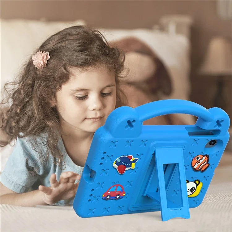 For Walmart Onn 7" Tablet Gen 4 (2024) Case Cartoon Patterns EVA Tablet Cover with Kickstand