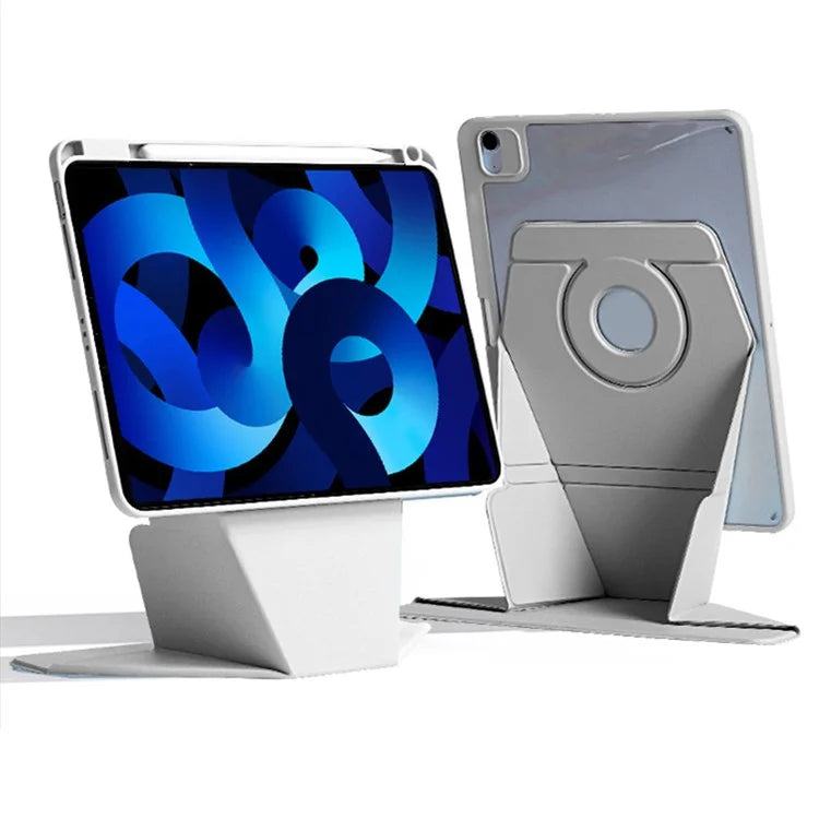 For iPad Air 11 (2024) Rotate Case Magnetic Detachable Leather Tablet Cover