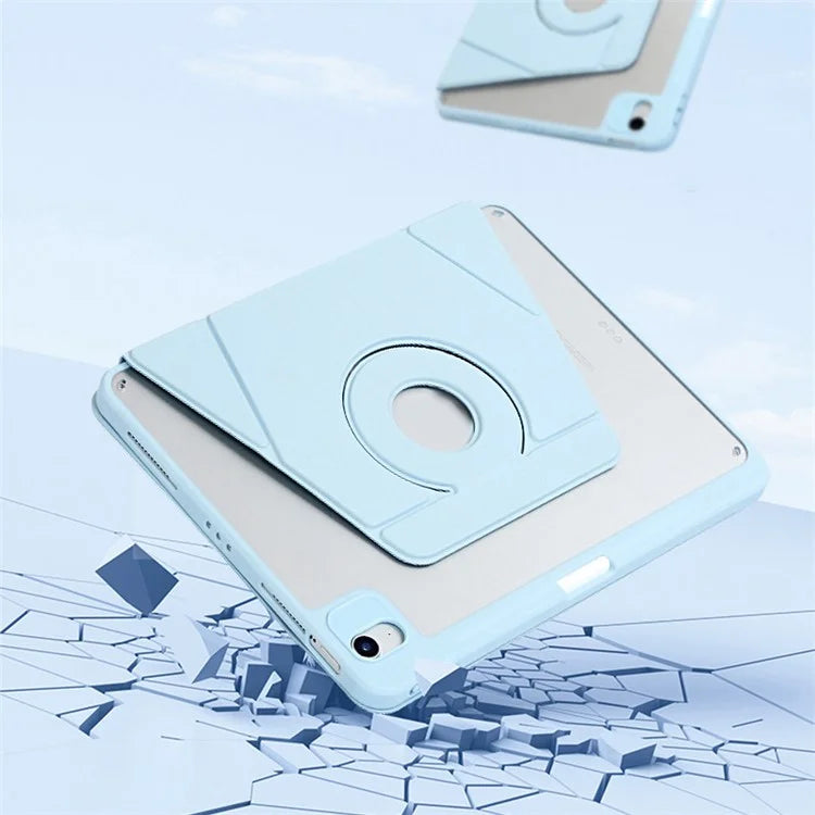 For iPad Air 11 (2024) Rotate Case Magnetic Detachable Leather Tablet Cover