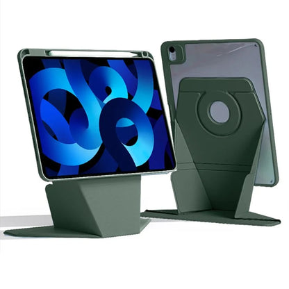 For iPad Air 11 (2024) Rotate Case Magnetic Detachable Leather Tablet Cover