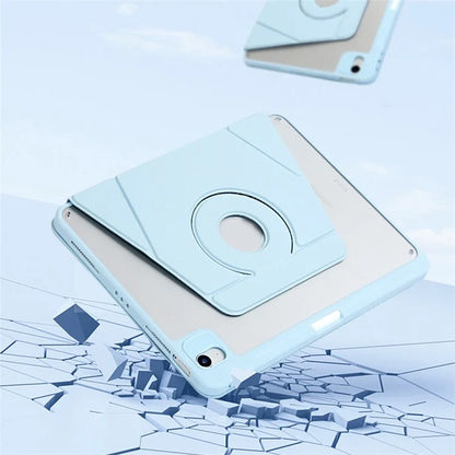For iPad Air 11 (2024) Rotate Case Magnetic Detachable Leather Tablet Cover