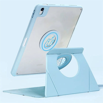For iPad Air 11 (2024) Rotate Case Magnetic Detachable Leather Tablet Cover