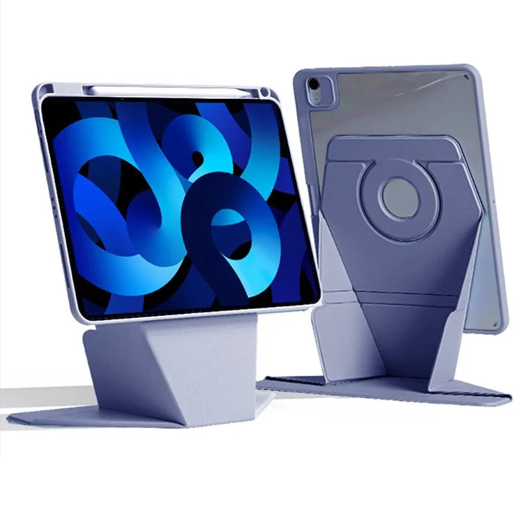 For iPad Air 11 (2024) Rotate Case Magnetic Detachable Leather Tablet Cover