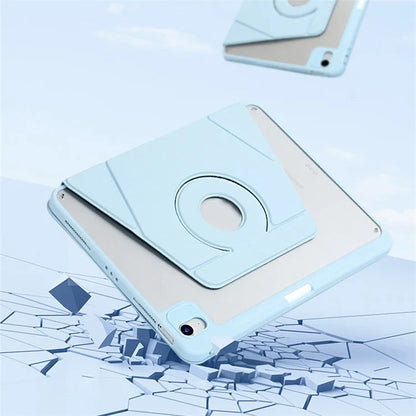 For iPad Air 11 (2024) Rotate Case Magnetic Detachable Leather Tablet Cover