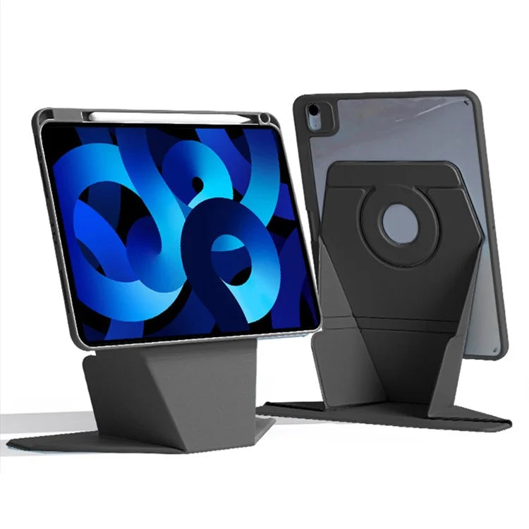 For iPad Air 11 (2024) Rotate Case Magnetic Detachable Leather Tablet Cover