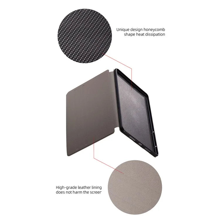 For iPad Air 11 (2024) / iPad Air (2022) / (2020) Case Leather Tablet Cover Astronaut Pattern