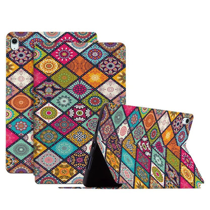 For iPad Air 11 (2024)  /  iPad Air (2022)  /  (2020) Case Pattern Print Leather Stand Tablet Cover