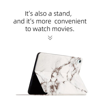 For iPad Air 11 (2024) / Air (2020) / (2022) Shockproof Case Pattern Print PU Leather Tablet Cover