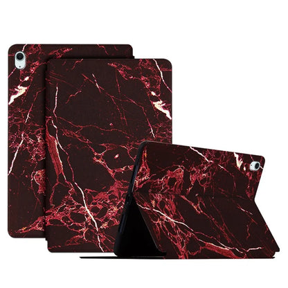 For iPad Air 11 (2024) / Air (2020) / (2022) Shockproof Case Pattern Print PU Leather Tablet Cover