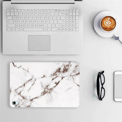 For iPad Air 11 (2024) / Air (2020) / (2022) Shockproof Case Pattern Print PU Leather Tablet Cover