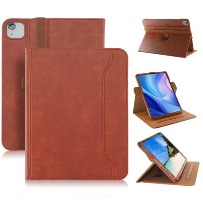 For iPad Air 11 (2024) / Air (2022) / (2020) / iPad 10.9 (2022) / iPad Pro 11 (2024) / (2022) / (2021) / (2020) / (2018) Leather Case Rotating Stand