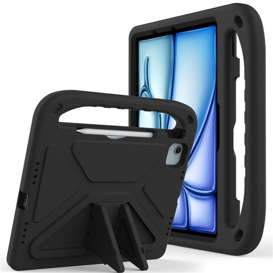 For iPad Pro 11 (2024) / Air 11 (2024) Case Hand Grip Kickstand Tablet EVA Cover