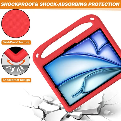 For iPad Pro 11 (2024) / Air 11 (2024) Case Hand Grip Kickstand Tablet EVA Cover