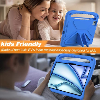 For iPad Pro 11 (2024) / Air 11 (2024) Case Hand Grip Kickstand Tablet EVA Cover