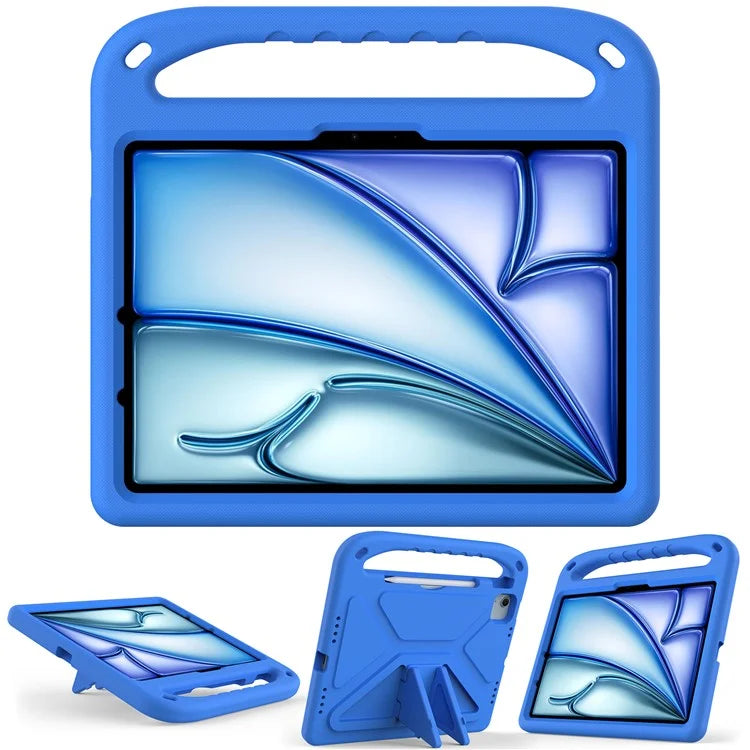 For iPad Pro 11 (2024) / Air 11 (2024) Case Hand Grip Kickstand Tablet EVA Cover