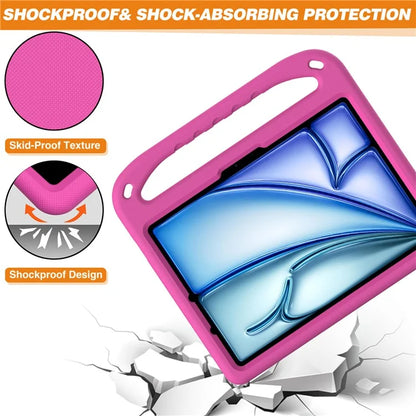 For iPad Pro 11 (2024) / Air 11 (2024) Case Hand Grip Kickstand Tablet EVA Cover
