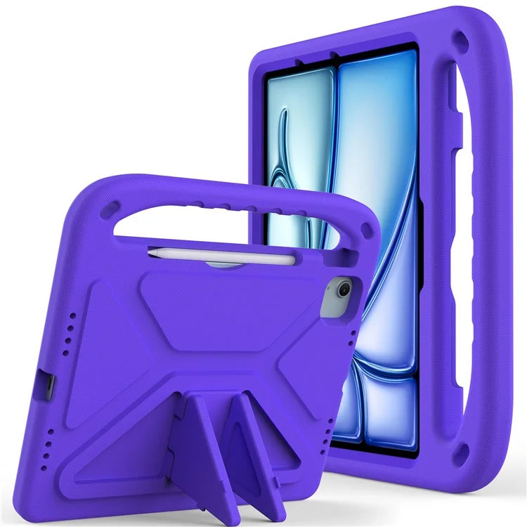 For iPad Pro 11 (2024) / Air 11 (2024) Case Hand Grip Kickstand Tablet EVA Cover
