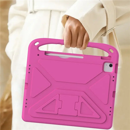 For iPad Pro 13 (2024) / Air 13 (2024) EVA Case Shockproof Handle Kickstand Tablet Cover