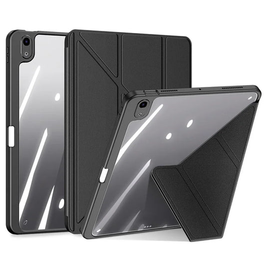 DUX DUCIS Magi Series for iPad Air (2020) / (2022) / Air 11 (2024) Case Auto Wake / Sleep PU Leather+PC+TPU Tablet Cover