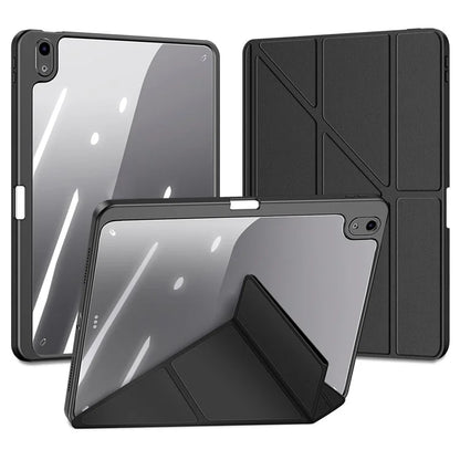 DUX DUCIS Magi Series for iPad Air (2020) / (2022) / Air 11 (2024) Case Auto Wake / Sleep PU Leather+PC+TPU Tablet Cover