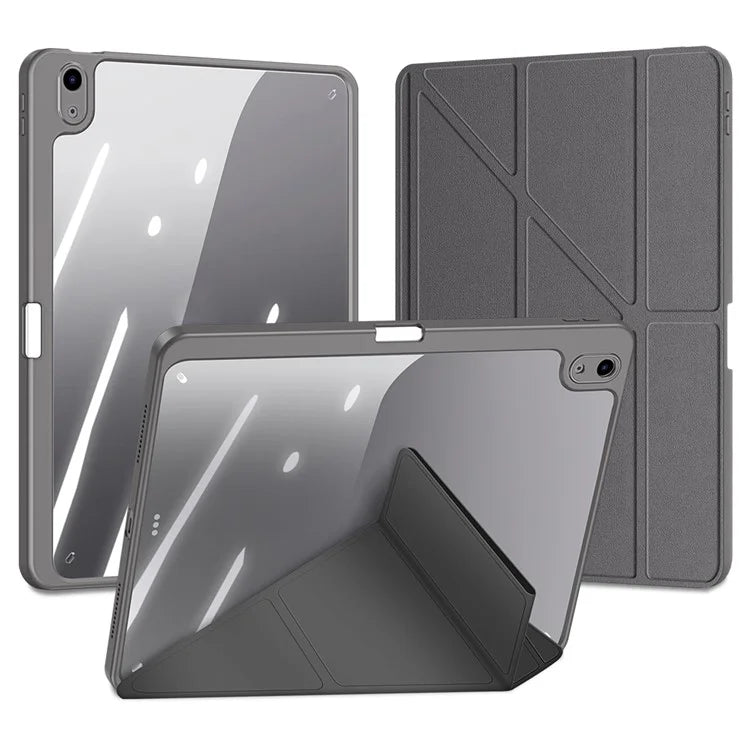 DUX DUCIS Magi Series for iPad Air (2020) / (2022) / Air 11 (2024) Case Auto Wake / Sleep PU Leather+PC+TPU Tablet Cover
