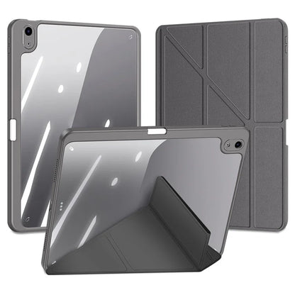 DUX DUCIS Magi Series for iPad Air (2020) / (2022) / Air 11 (2024) Case Auto Wake / Sleep PU Leather+PC+TPU Tablet Cover