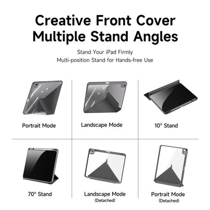 DUX DUCIS Magi Series for iPad Air (2020) / (2022) / Air 11 (2024) Case Auto Wake / Sleep PU Leather+PC+TPU Tablet Cover