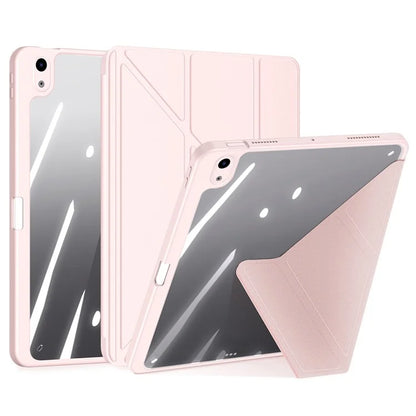 DUX DUCIS Magi Series for iPad Air (2020) / (2022) / Air 11 (2024) Case Auto Wake / Sleep PU Leather+PC+TPU Tablet Cover