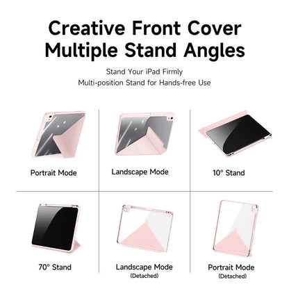 DUX DUCIS Magi Series for iPad Air (2020) / (2022) / Air 11 (2024) Case Auto Wake / Sleep PU Leather+PC+TPU Tablet Cover