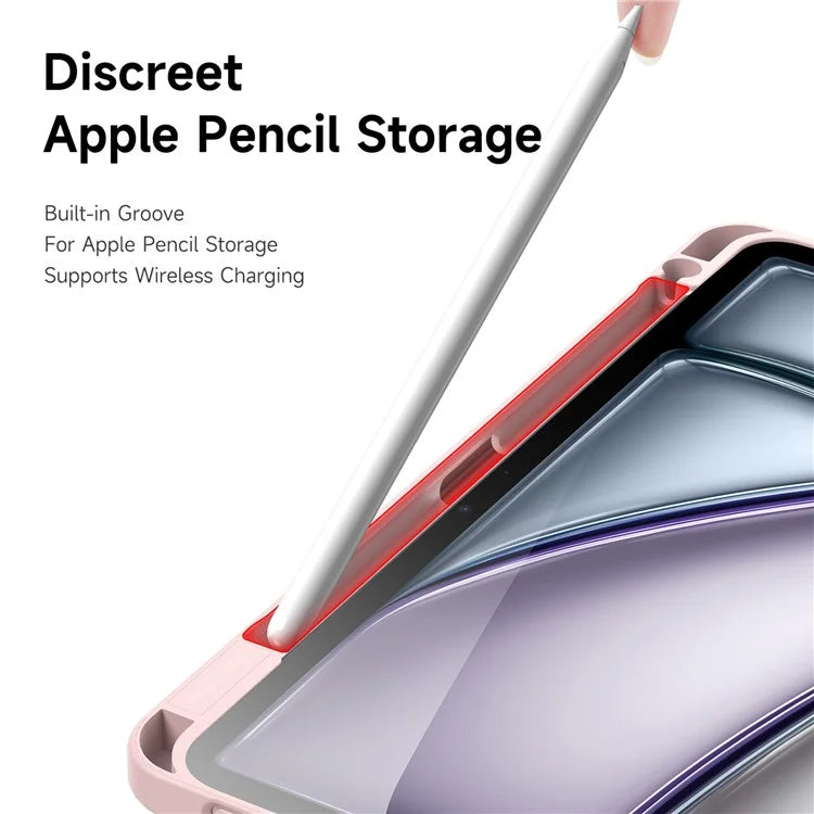 DUX DUCIS Magi Series for iPad Air (2020) / (2022) / Air 11 (2024) Case Auto Wake / Sleep PU Leather+PC+TPU Tablet Cover